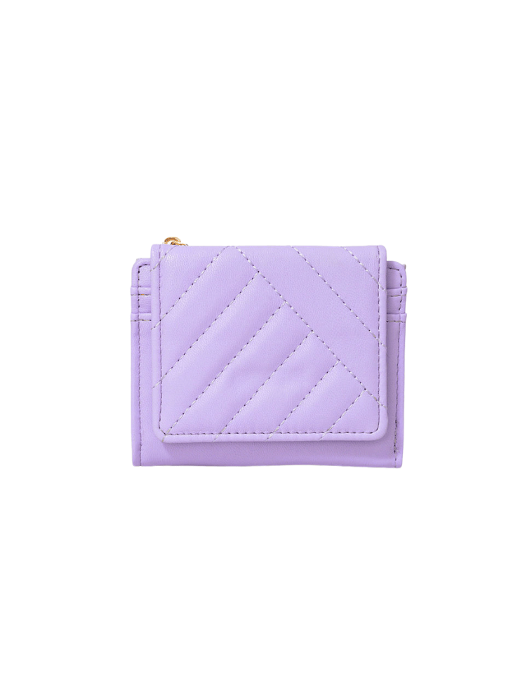 Billetera Soft Quilt Morada Ref. W139