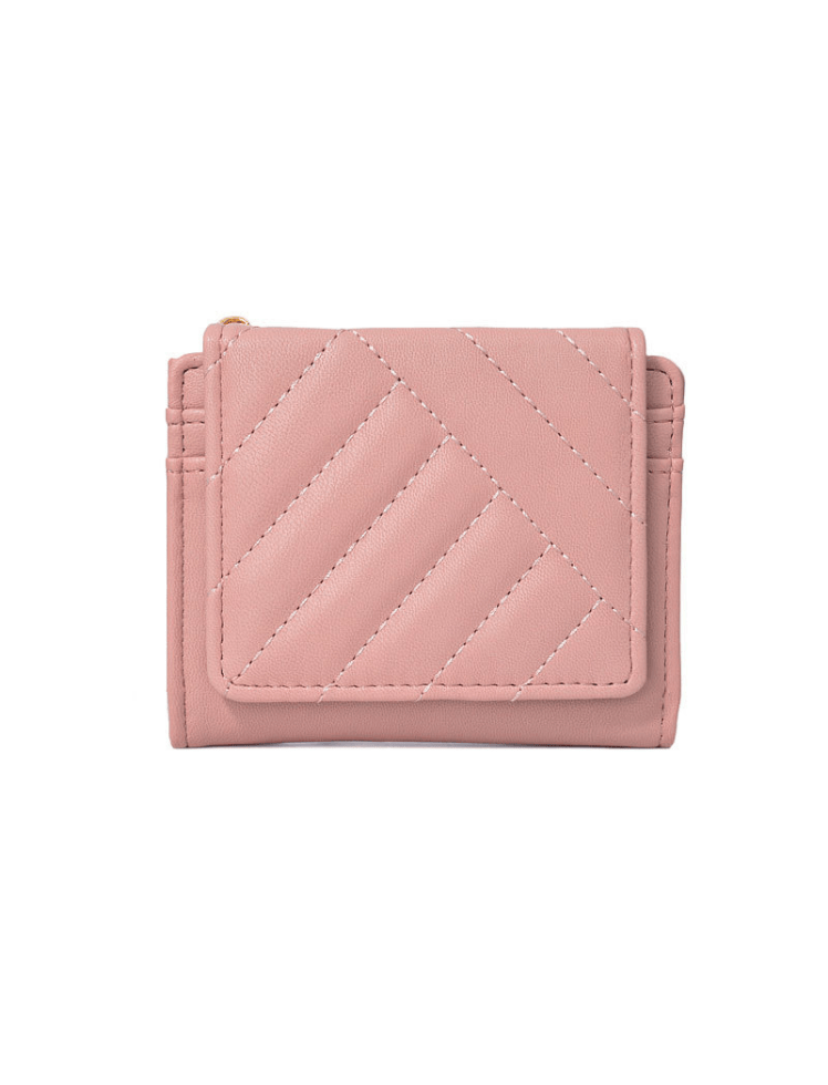 Billetera Soft Quilt Rosa Ref. W139