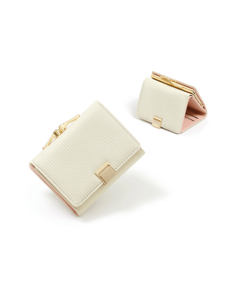 Billetera Luxe Fold Blanca Ref. W142