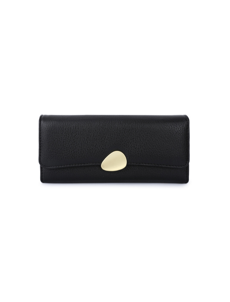 Billetera Minimal Drop Negra Ref. W143
