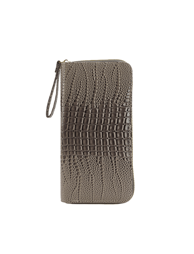 Billetera Royal Croc Gris Ref. W147