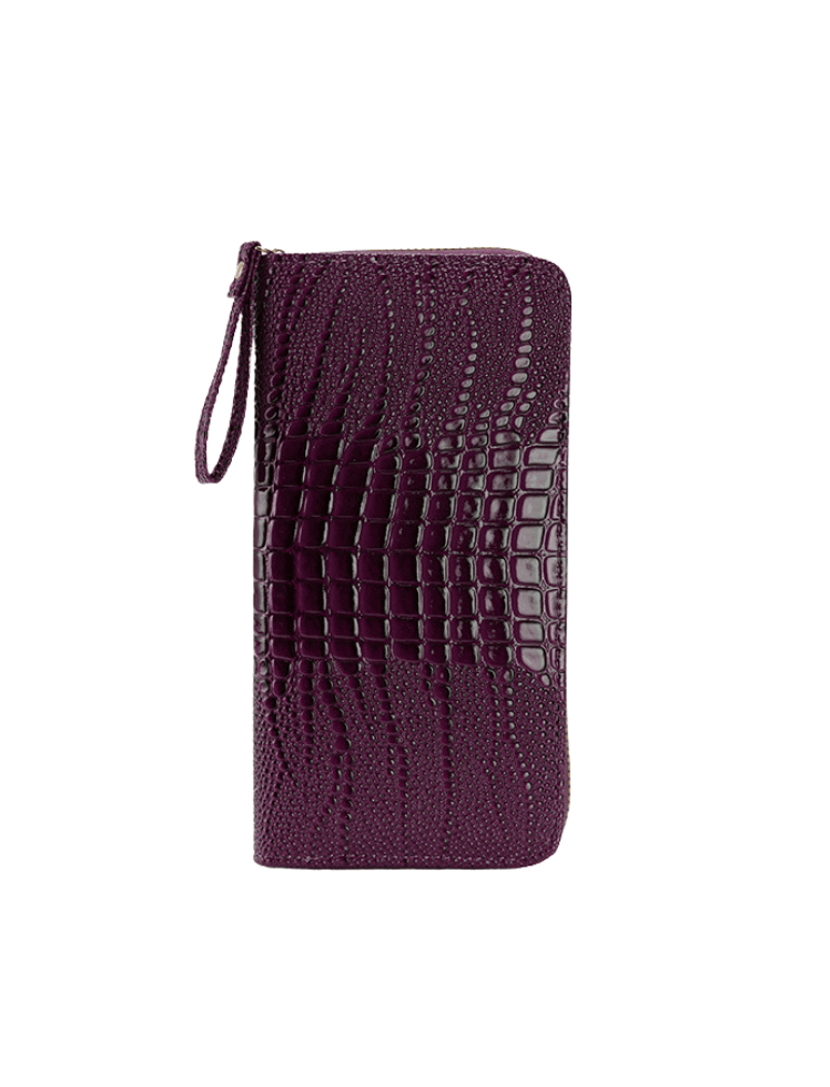 Billetera Royal Croc Morado Ref. W147