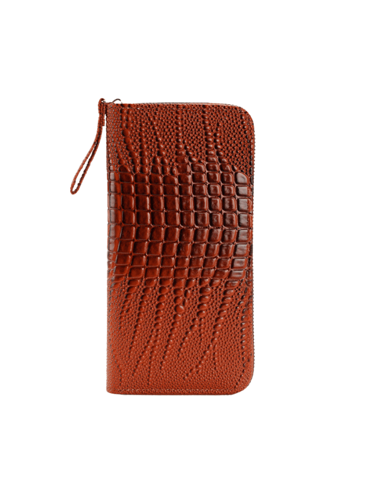 Billetera Royal Croc Naranjada Ref. W147