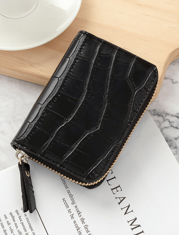 Billetera Lux Mini Negra Ref. W148