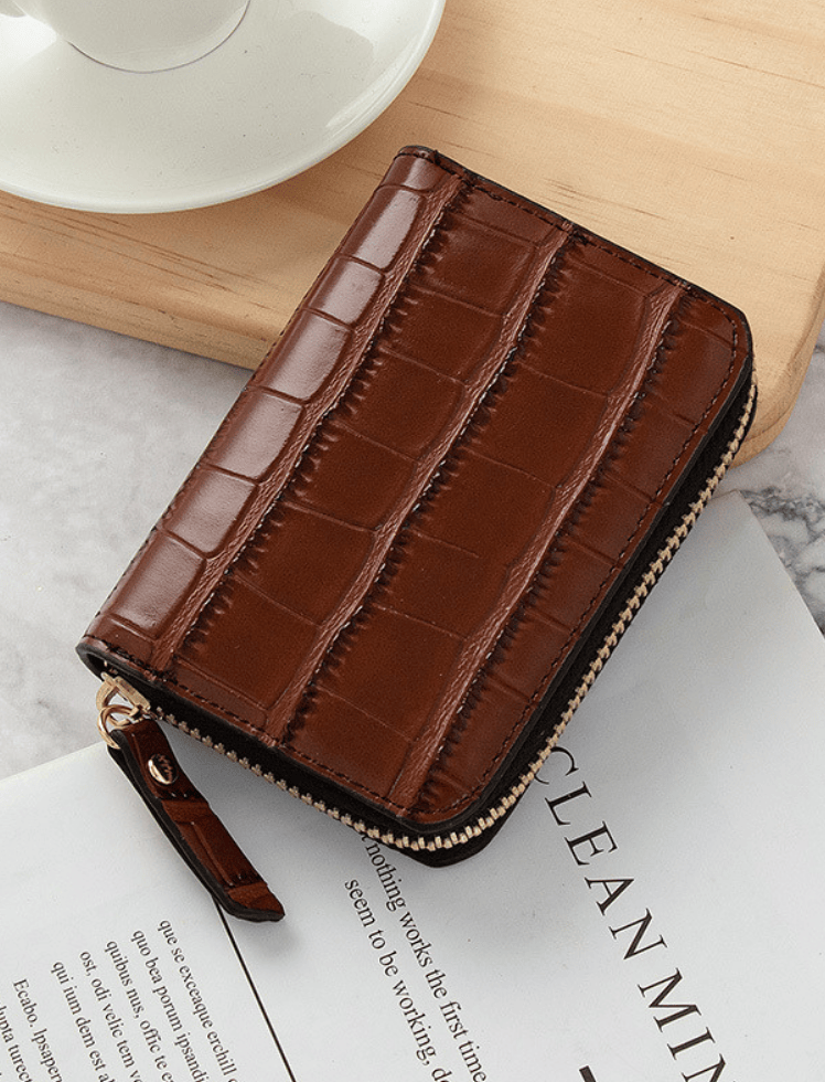 Billetera Lux Mini Café Ref. W148