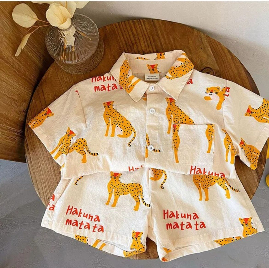 Pijama Hakuna Matata Crema Ref. CJ25