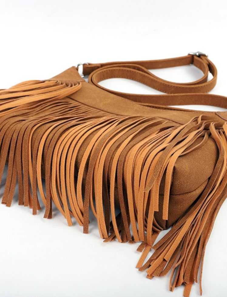 Bolso Fringe Whisper Marrón Ref. X502
