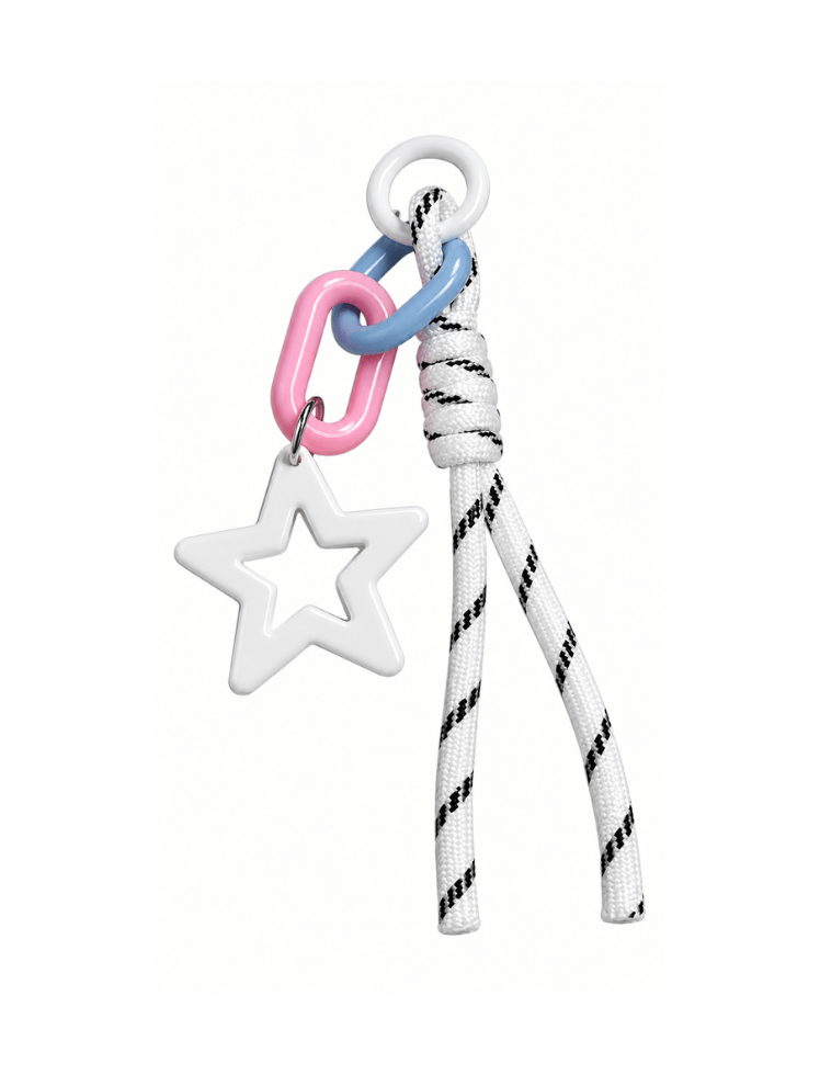 Llavero Star Rope Blanco Ref. Y04