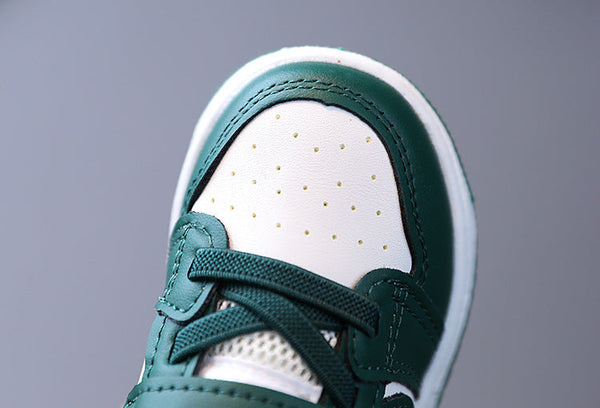 ZAPATOS TENIS BLANCO Y VERDE
