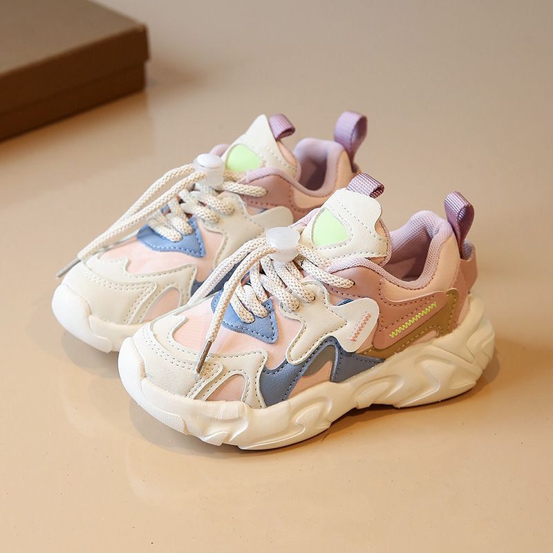 ZAPATOS TENIS MORADO CON ROSADO