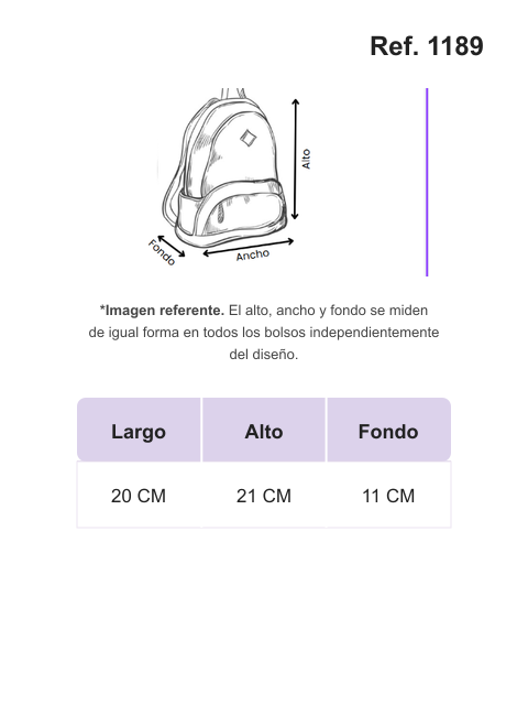Guía de tallas