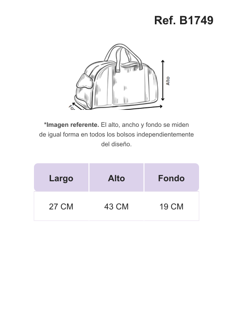 Guía de tallas