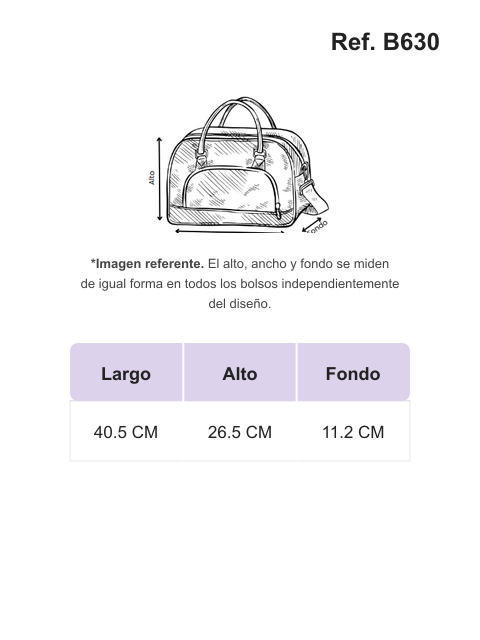 Guía de tallas