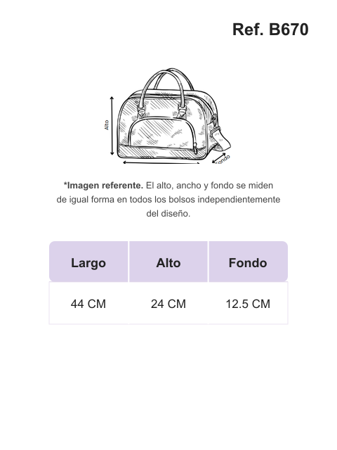 Guía de tallas