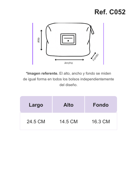 Guía de tallas