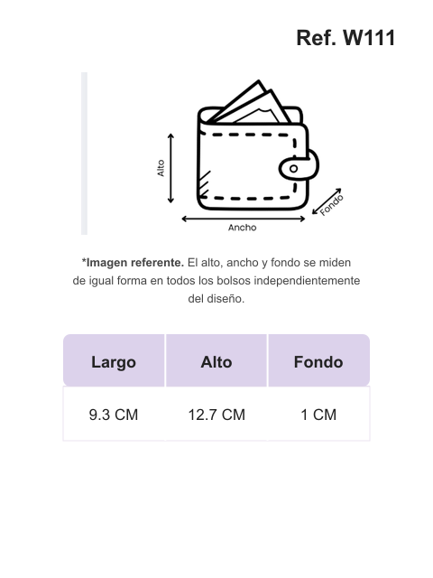 Guía de tallas