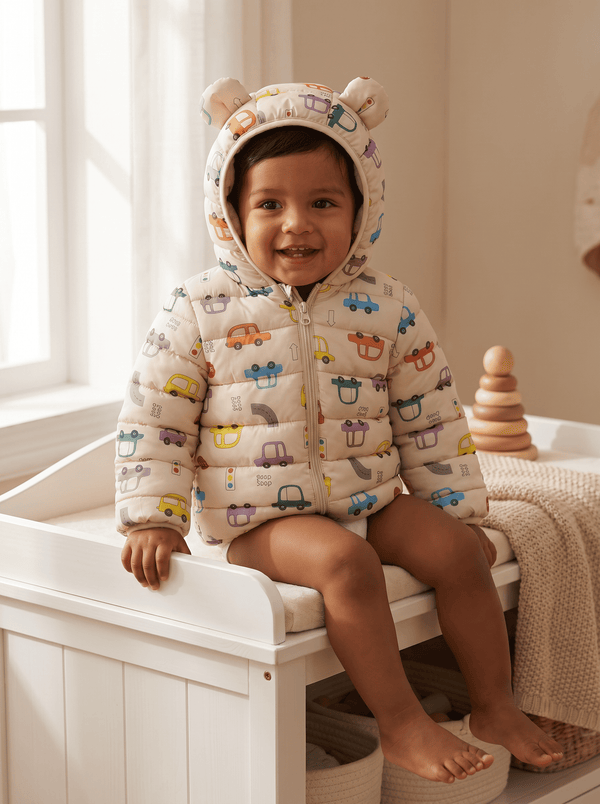 Chaqueta Tiny Racers Beige Ref. MATE01