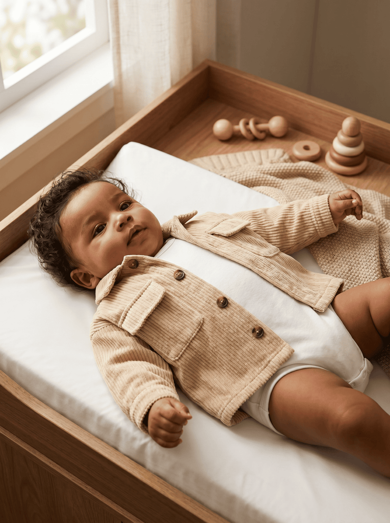Chaqueta Cozy Wrap Beige Ref. CHA50