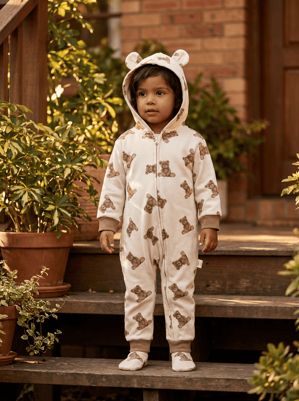 Enterizo Cuddle Bears Beige Ref. D23301