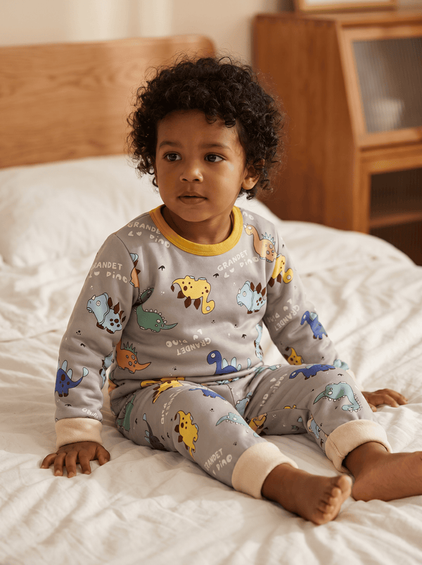 Pijama Sleepy Dino Gris Ref. MATE04