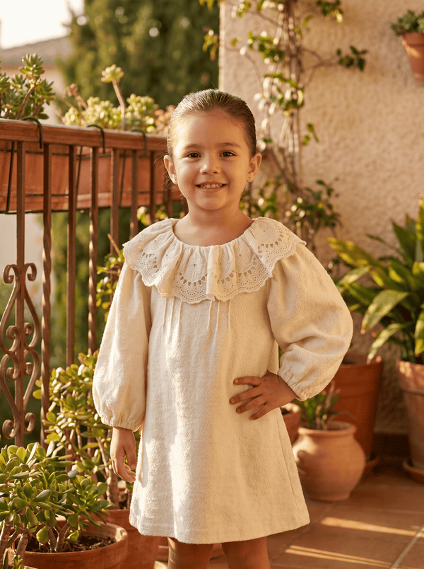 Vestido Cozy Long Crema Ref. VE01