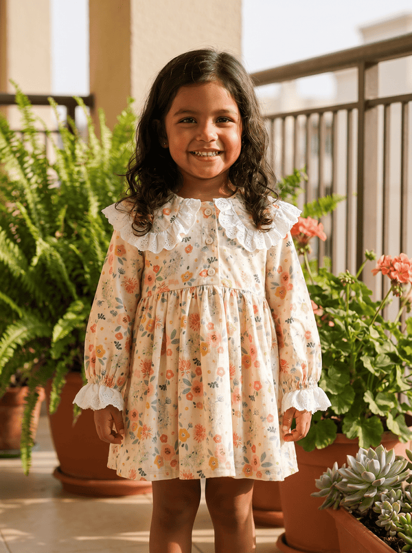 Vestido Bloom Garden Naranja Ref. FHW2374