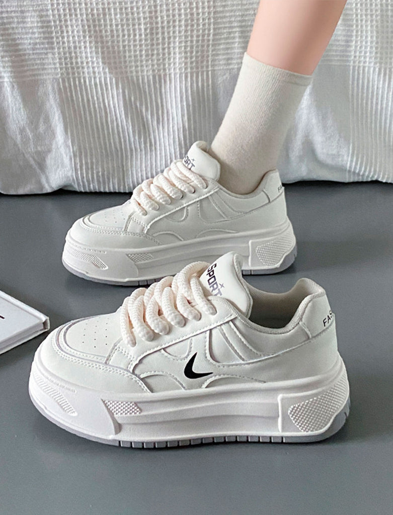 Tenis Modernos Blancos  Ref. SH-46