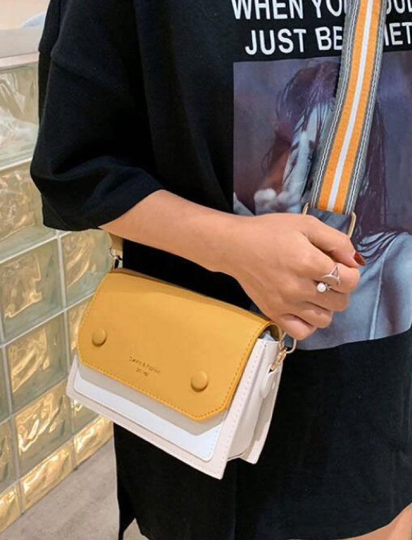 Bolso Tipo Sobre Mostaza Ref. 651