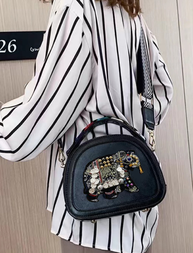 Bolso Elefante Negro Ref. 004