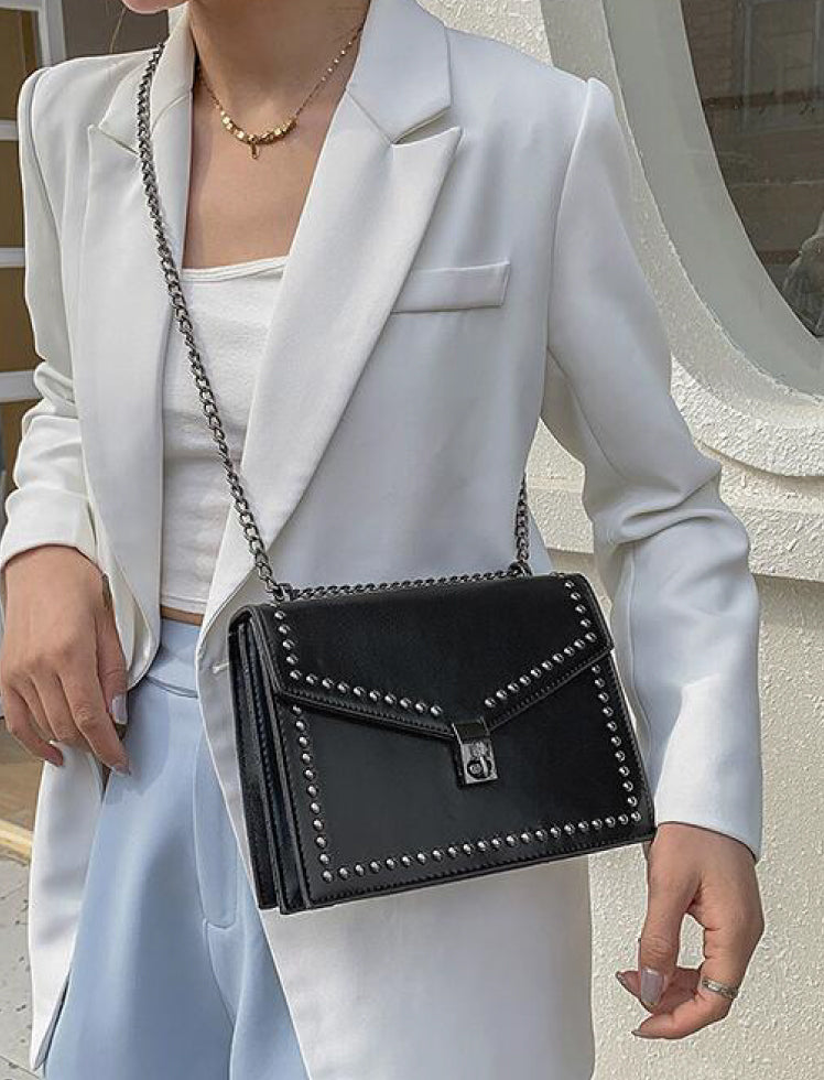 Bolso tipo Sobre Negro Ref.116