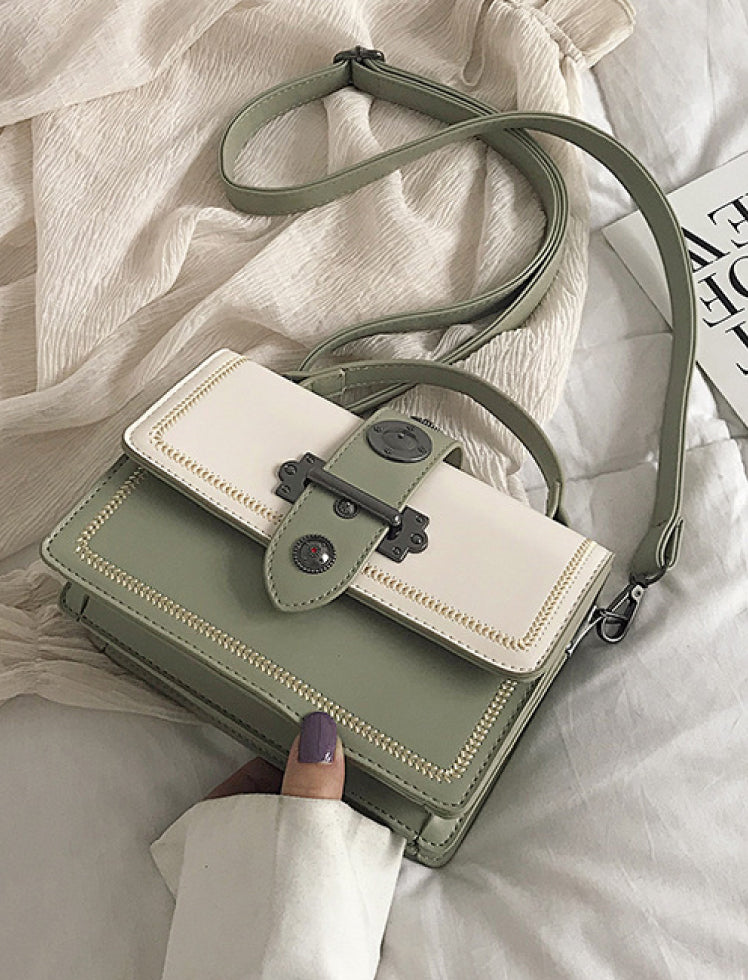 Bolso Vintage Lock Verde Ref. 057